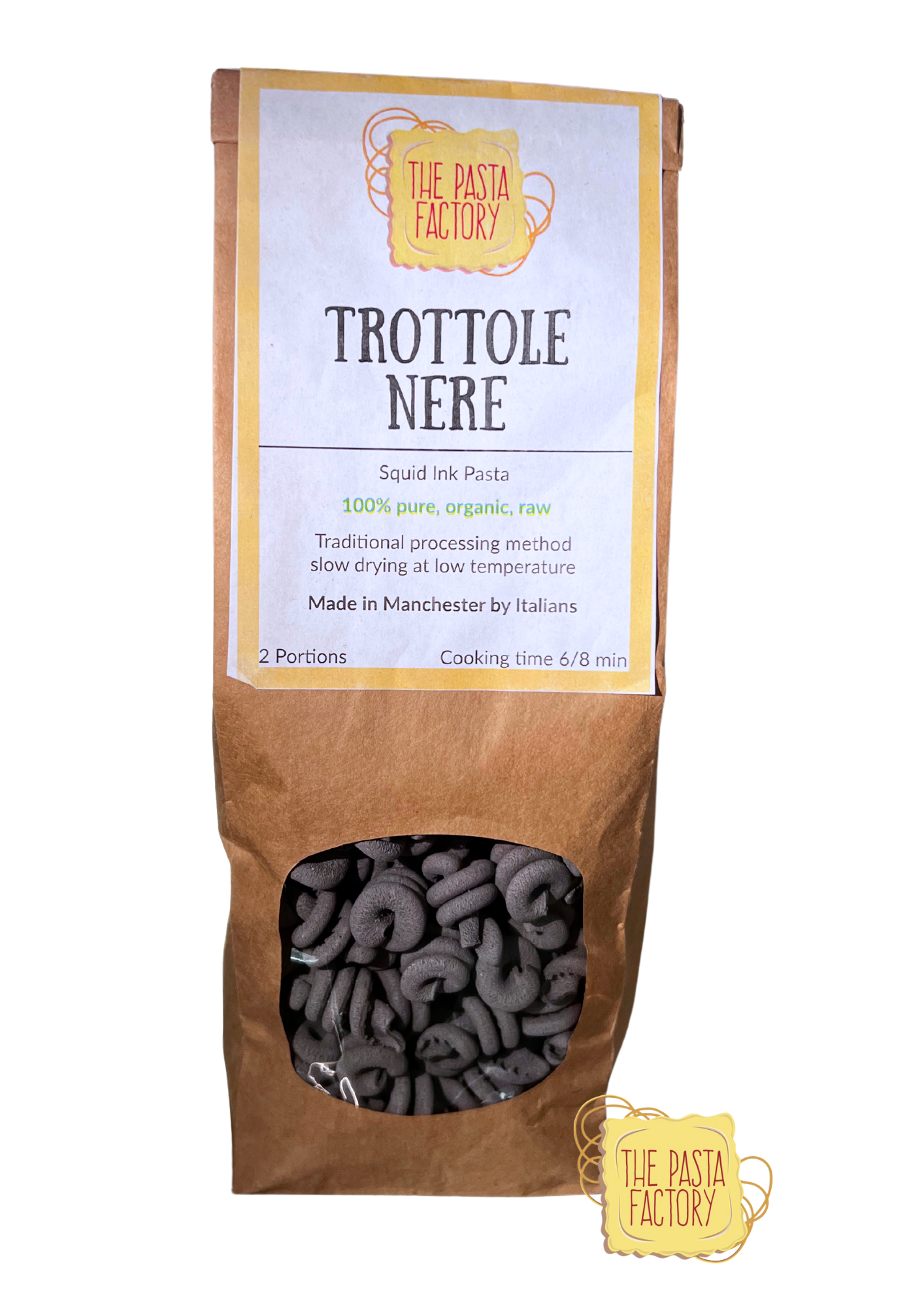 Trottole nere - dry pasta