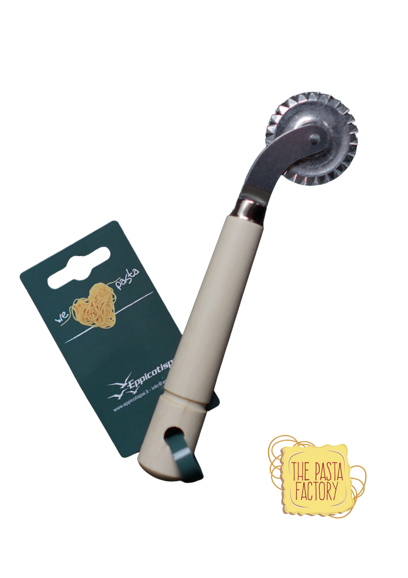 Curved Pasta wheel cutter