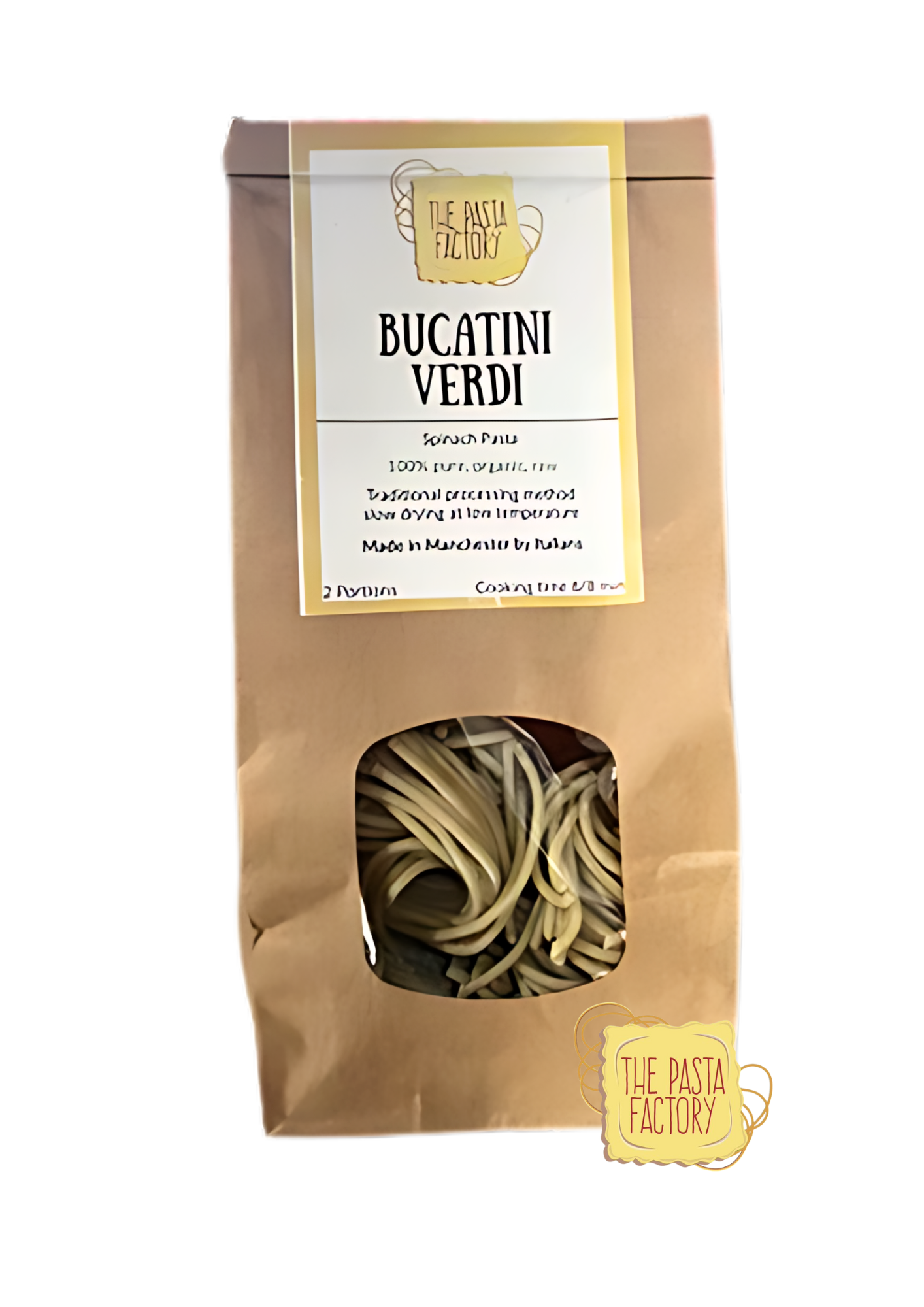 Bucatini Verdi - Dry pasta