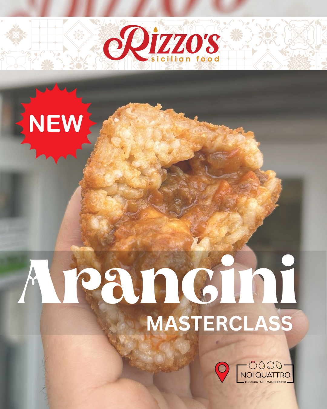 Arancini Masterclass GIFT CARD