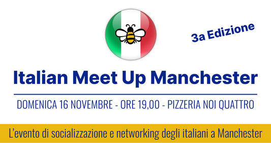 Italian Meet Up Manchester -16th Nov, 7pm